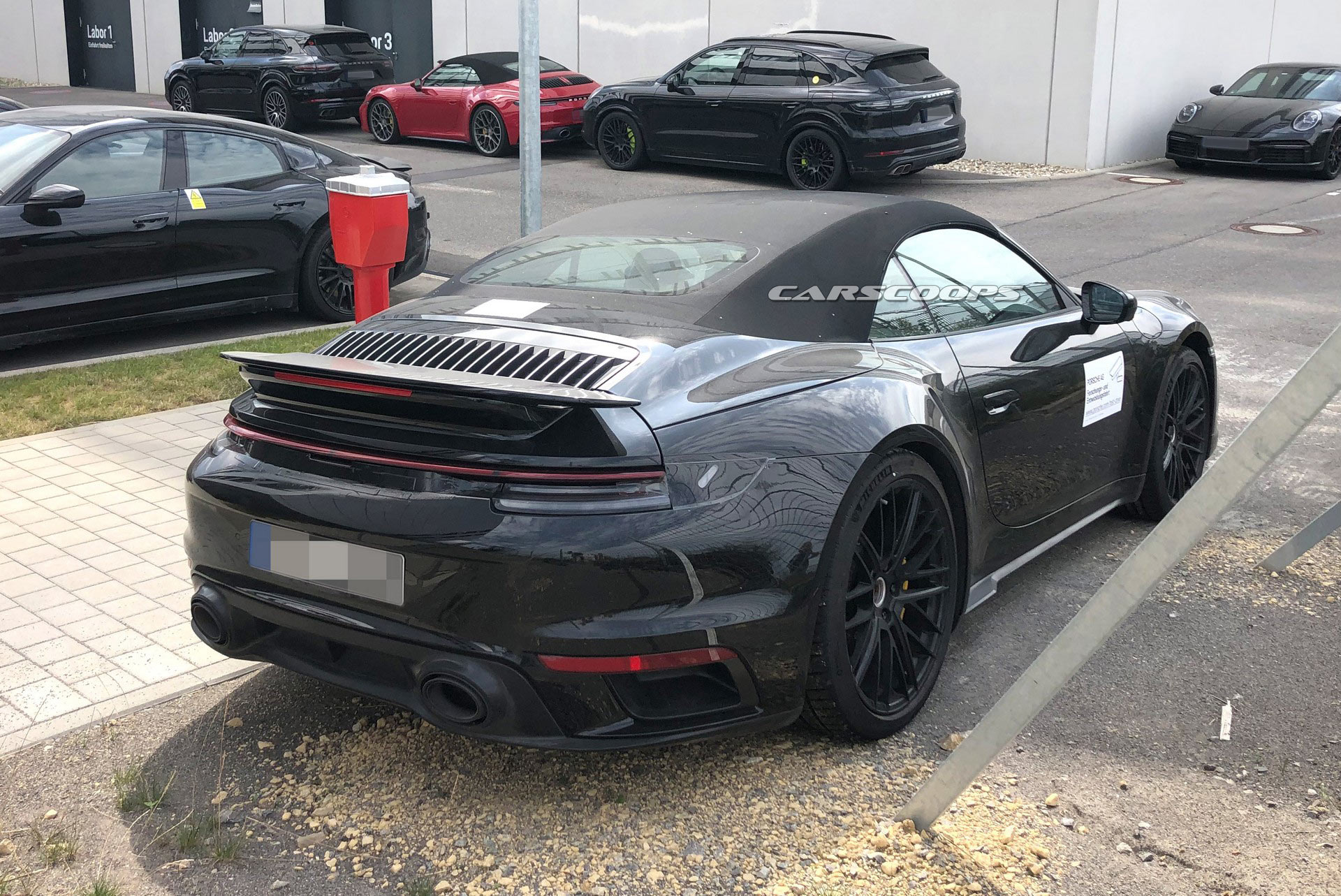 2020 Porsche 911 (992) Turbo Coupe And Cabriolet Spotted Virtually Undisguised (Again)
