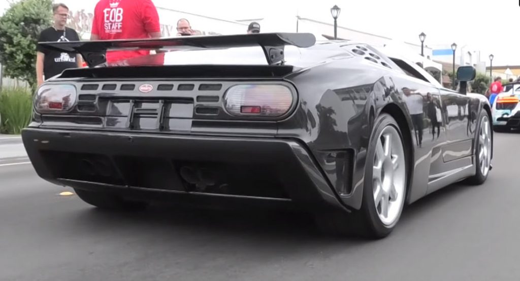 Meet The World’s Only Full-Carbon Bodied Bugatti EB110 SS