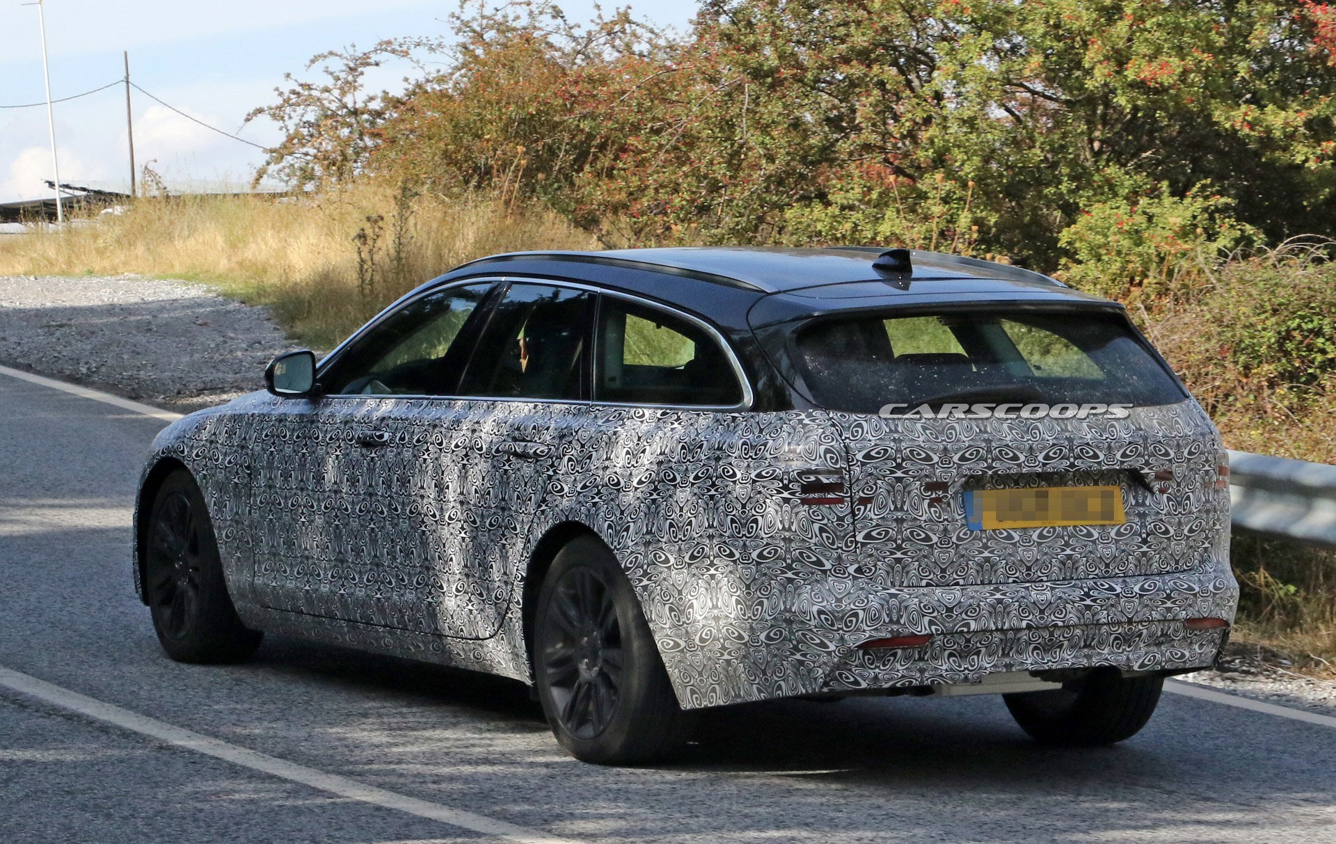 Jaguar Brings Out Facelifted 2021 XF Sportbrake Out For Testing