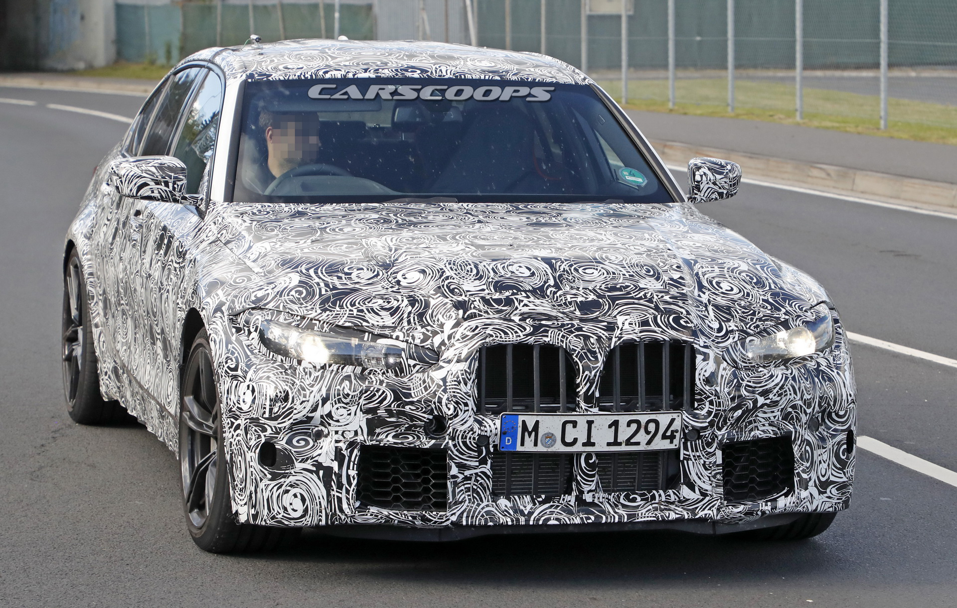 Here’s Our First Look At The 2020 BMW M3 And Its Big Nostrils
