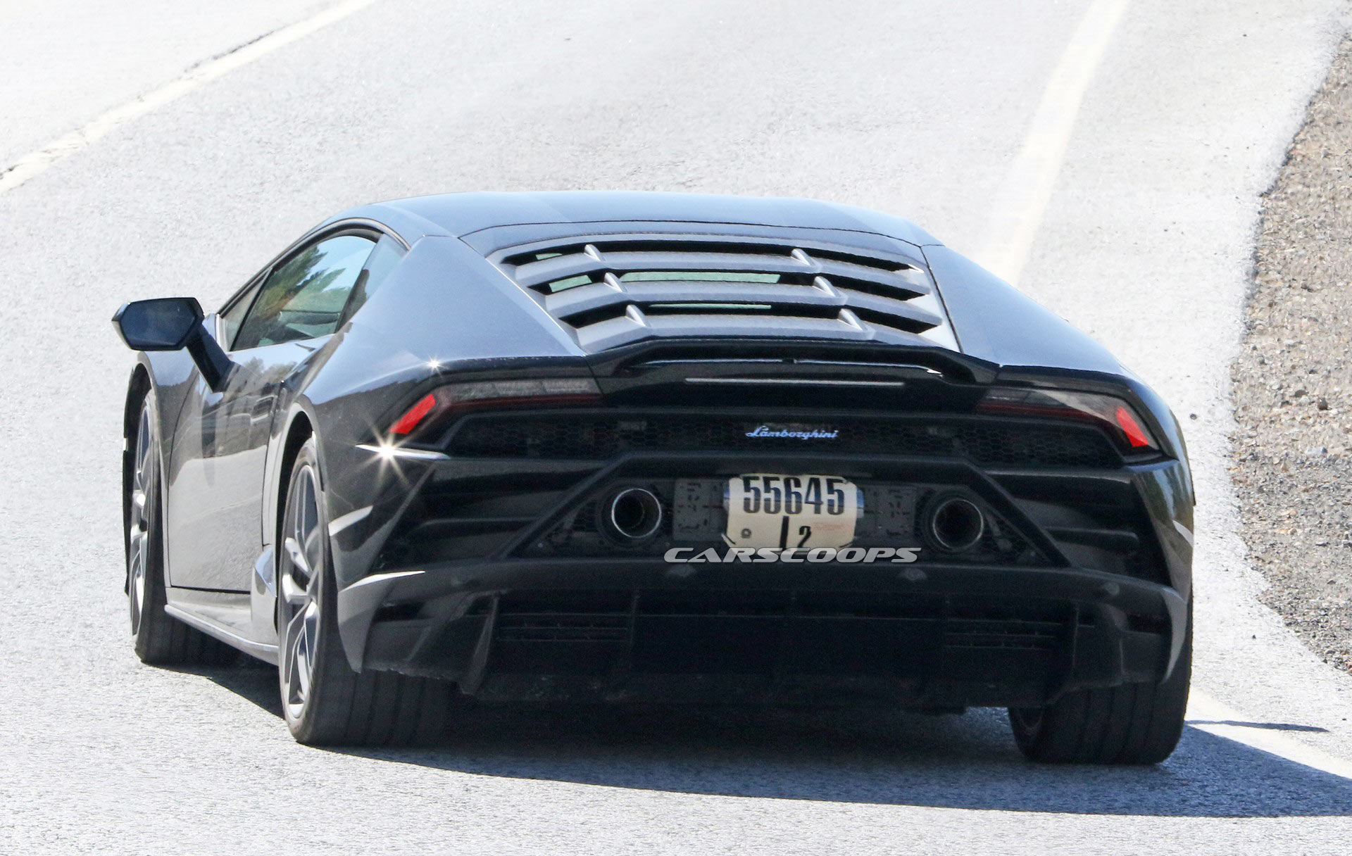 Mysterious Lamborghini Prototype Spied, Could Be The Huracan Performante Evo