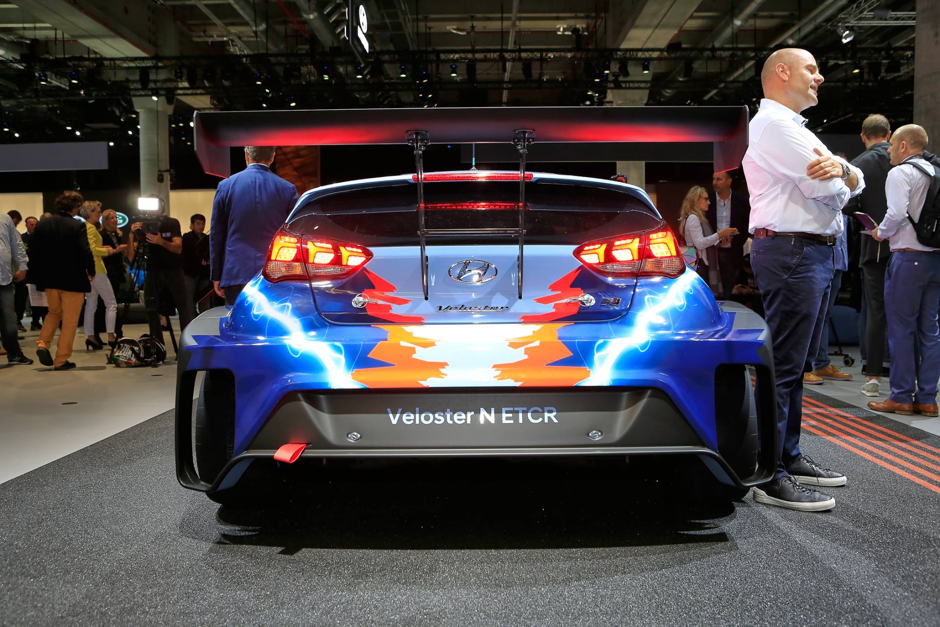 Hyundai Veloster N ETCR Is A RWD Racer With Four Mid-Mounted Electric Motors