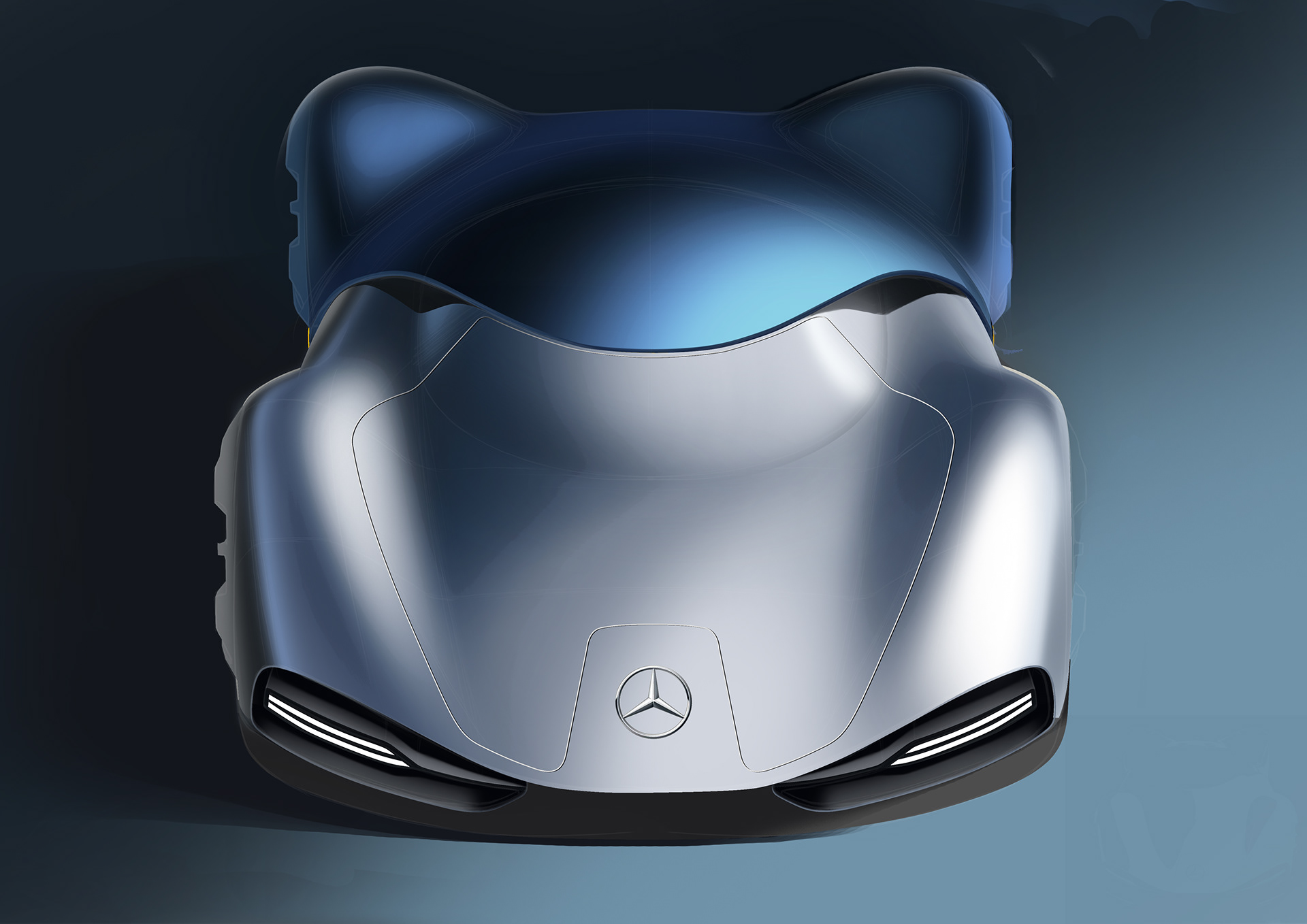 This Wild Mercedes-Benz Le Mans Concept Is Futuristic And Sleek