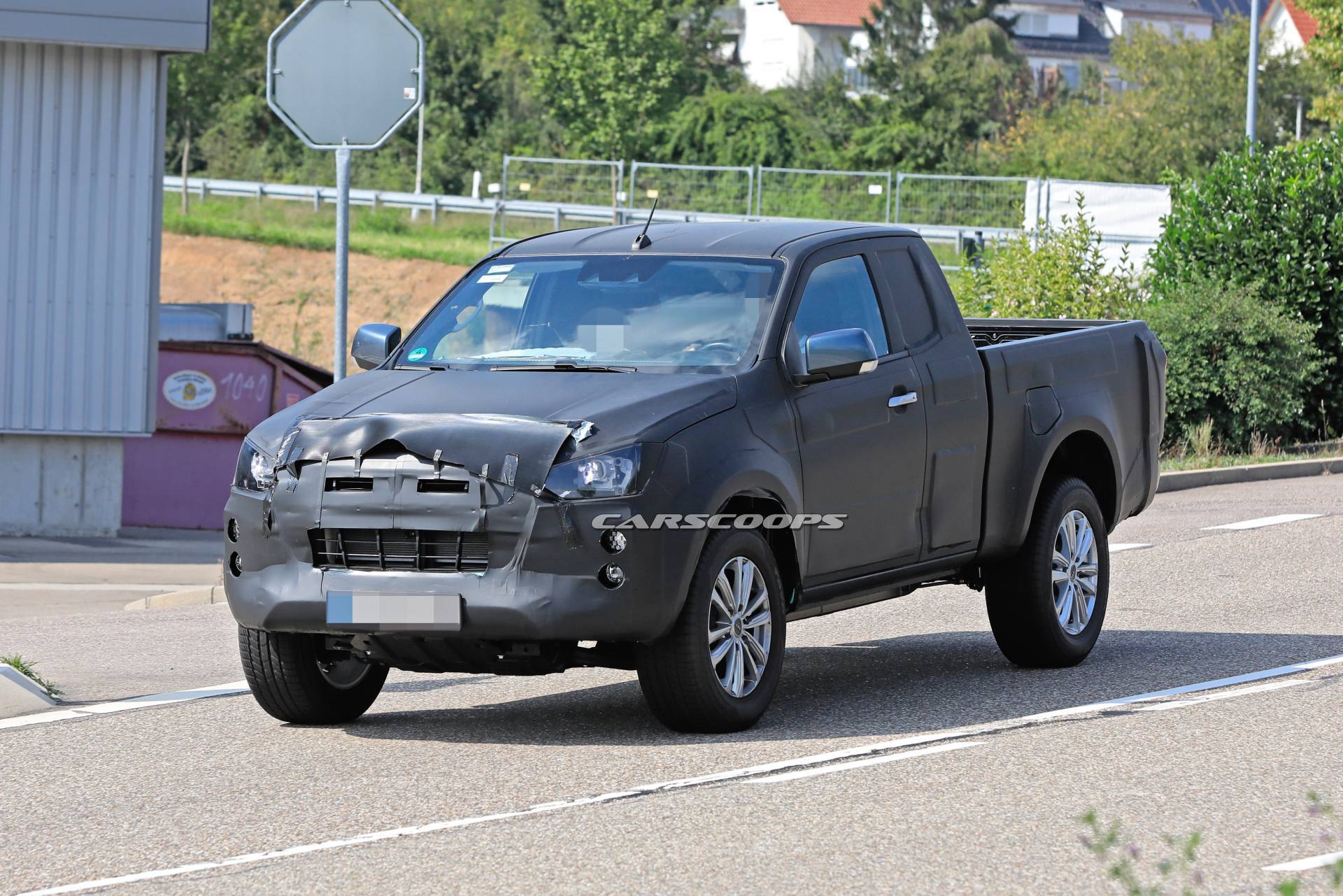 2020 Isuzu D-Max Spotted Testing Extended Cab Body