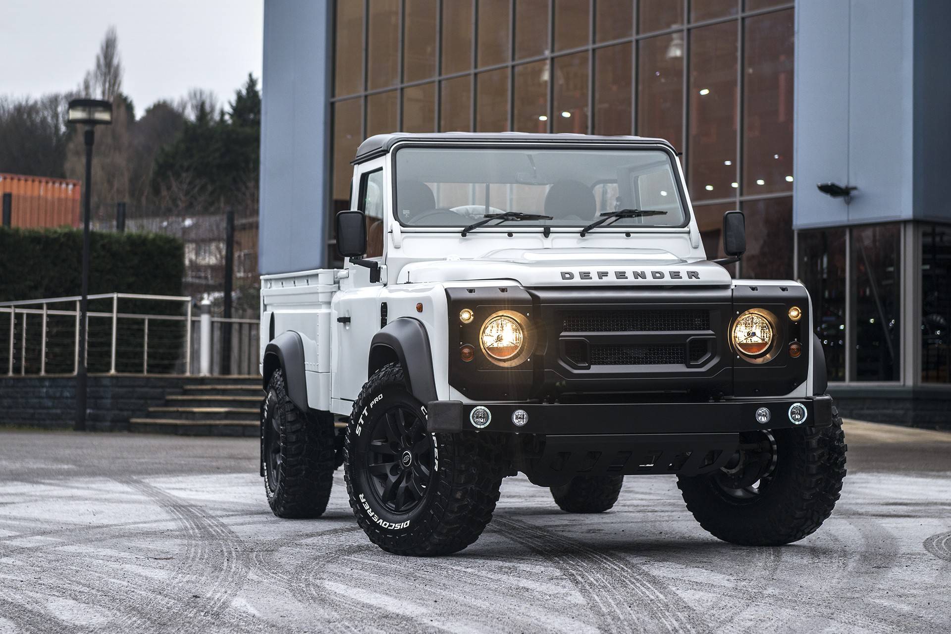 At $42k, Chelsea Truck’s Custom Land Rover Defender Pickup Is A Steal
