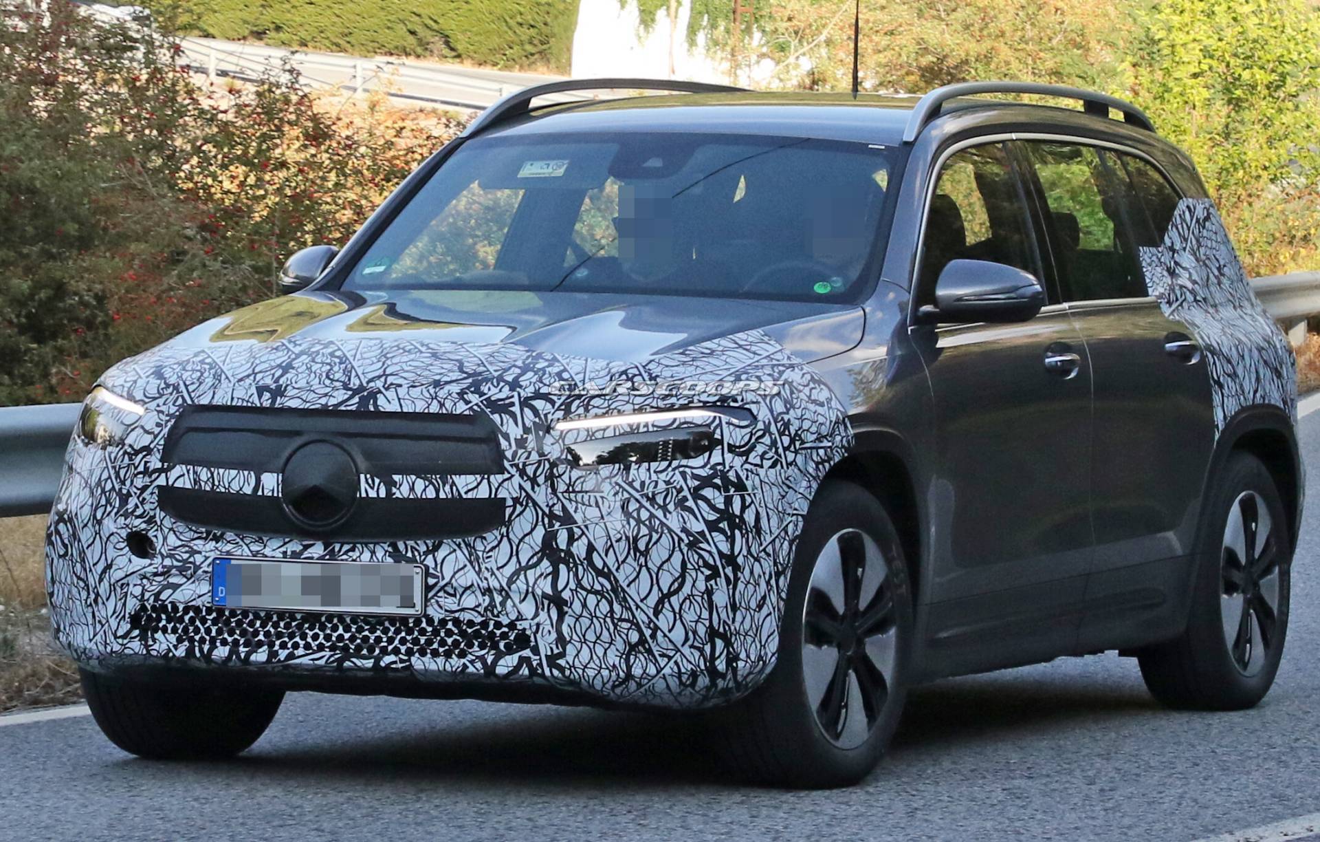 2020 Mercedes EQB EV Shows More Of Its GLB-Sourced Body