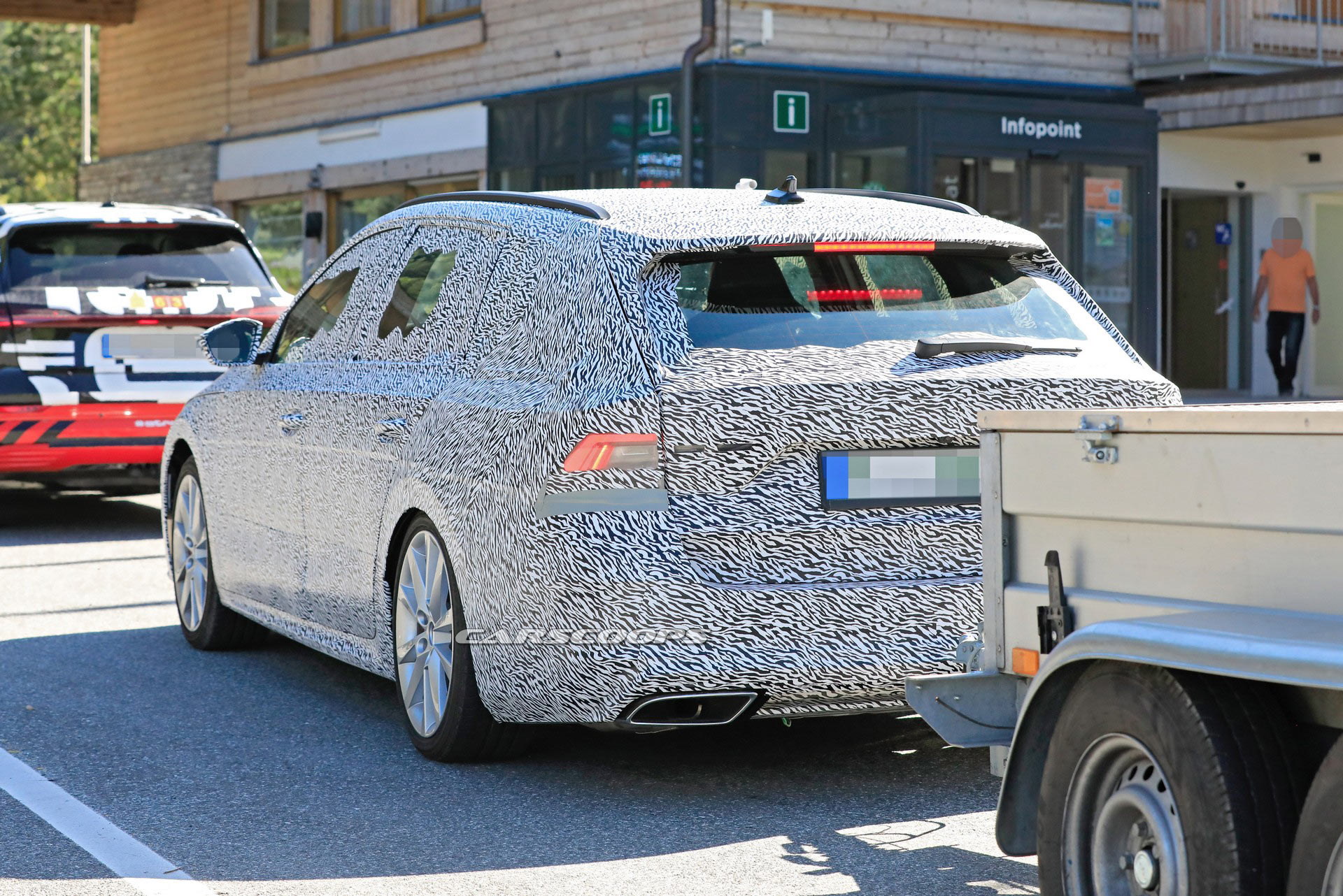 2021 Skoda Octavia Combi RS Spied And Crashed Within A Matter Of Minutes