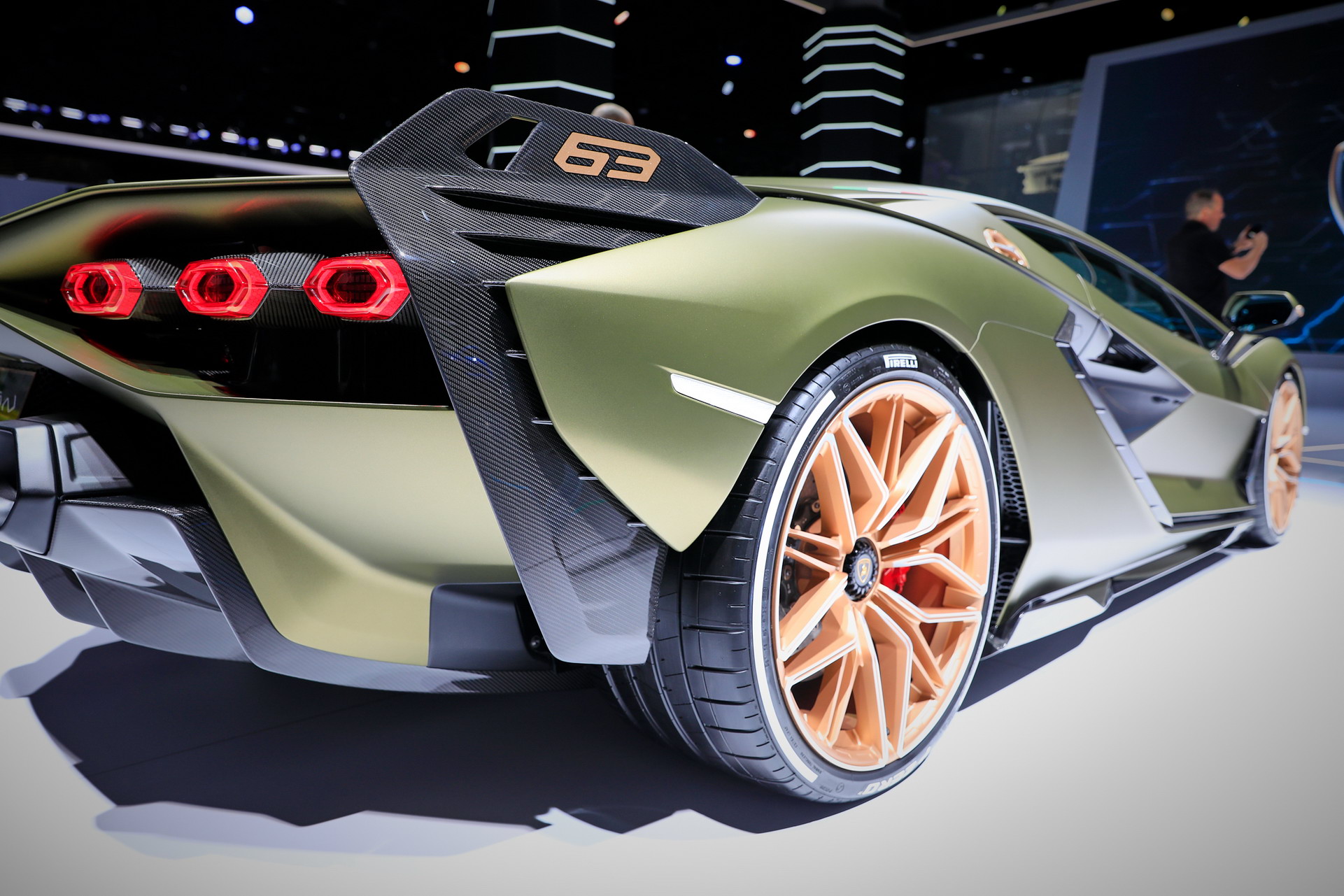 Lamborghini Sián Looks To The Future With Electric Motor And Supercapacitor