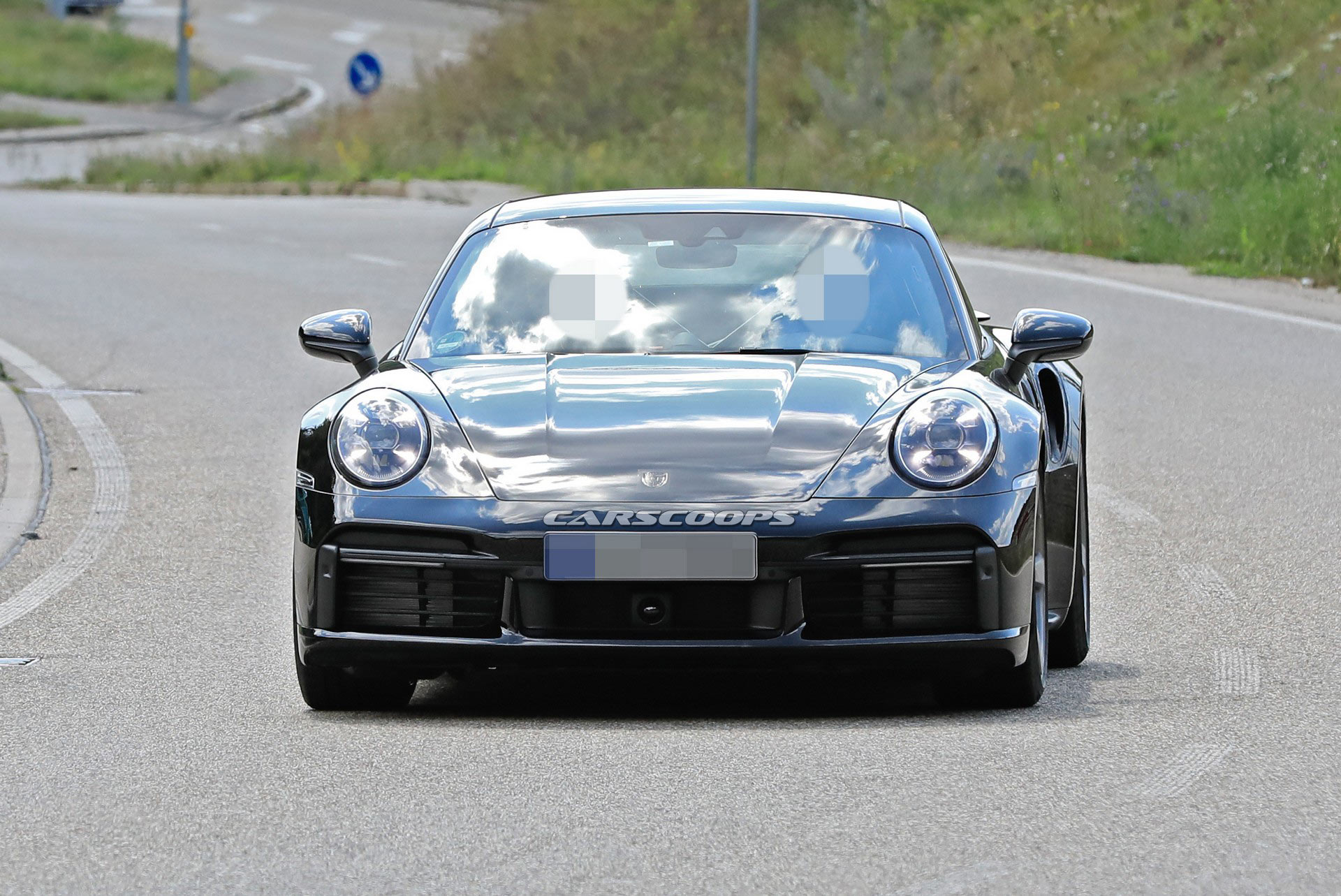 2020 Porsche 911 (992) Turbo Coupe And Cabriolet Spotted Virtually Undisguised (Again)