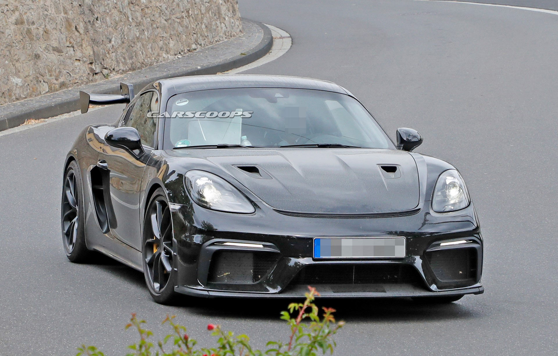 2021 Porsche 718 Cayman GT4 RS Looks Hot Even In Prototype Form