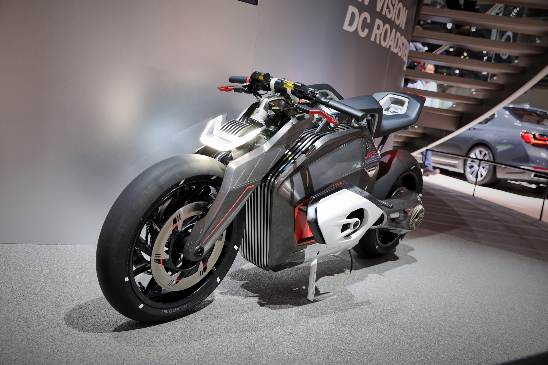 BMW Rides Into Frankfurt With Bevy Of Bikes, Including Electric Vision DC Roadster Concept