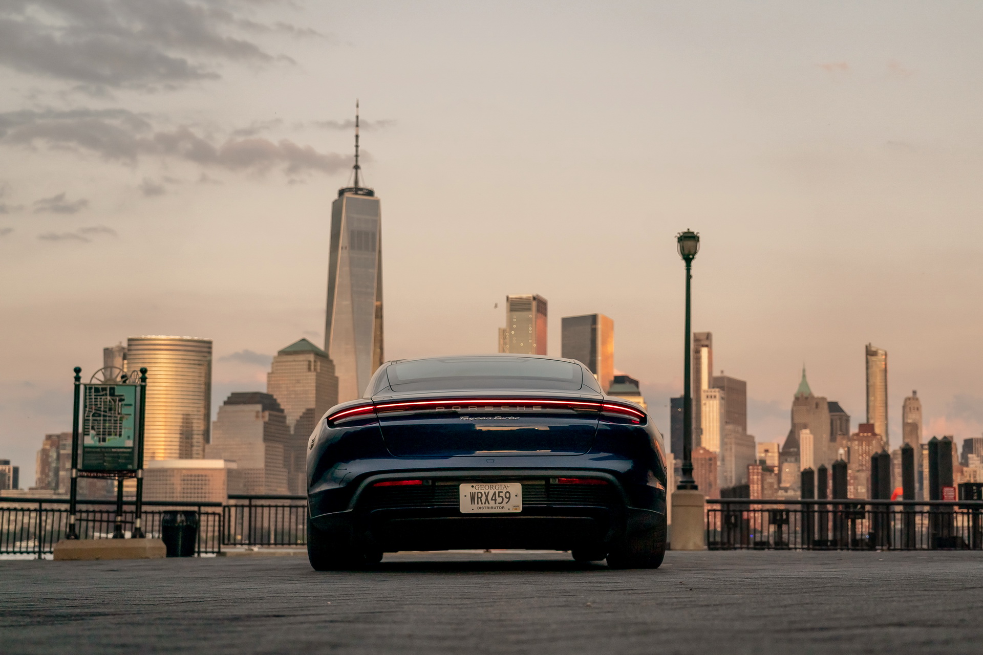 Porsche Taycan Makes 408-Mile Journey From Niagara Falls To NYC