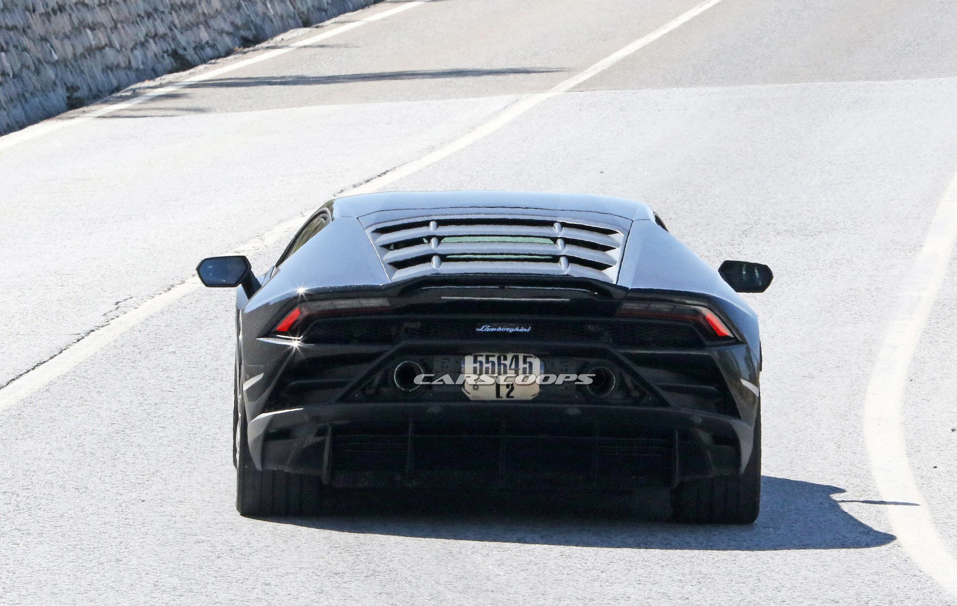 Mysterious Lamborghini Prototype Spied, Could Be The Huracan Performante Evo