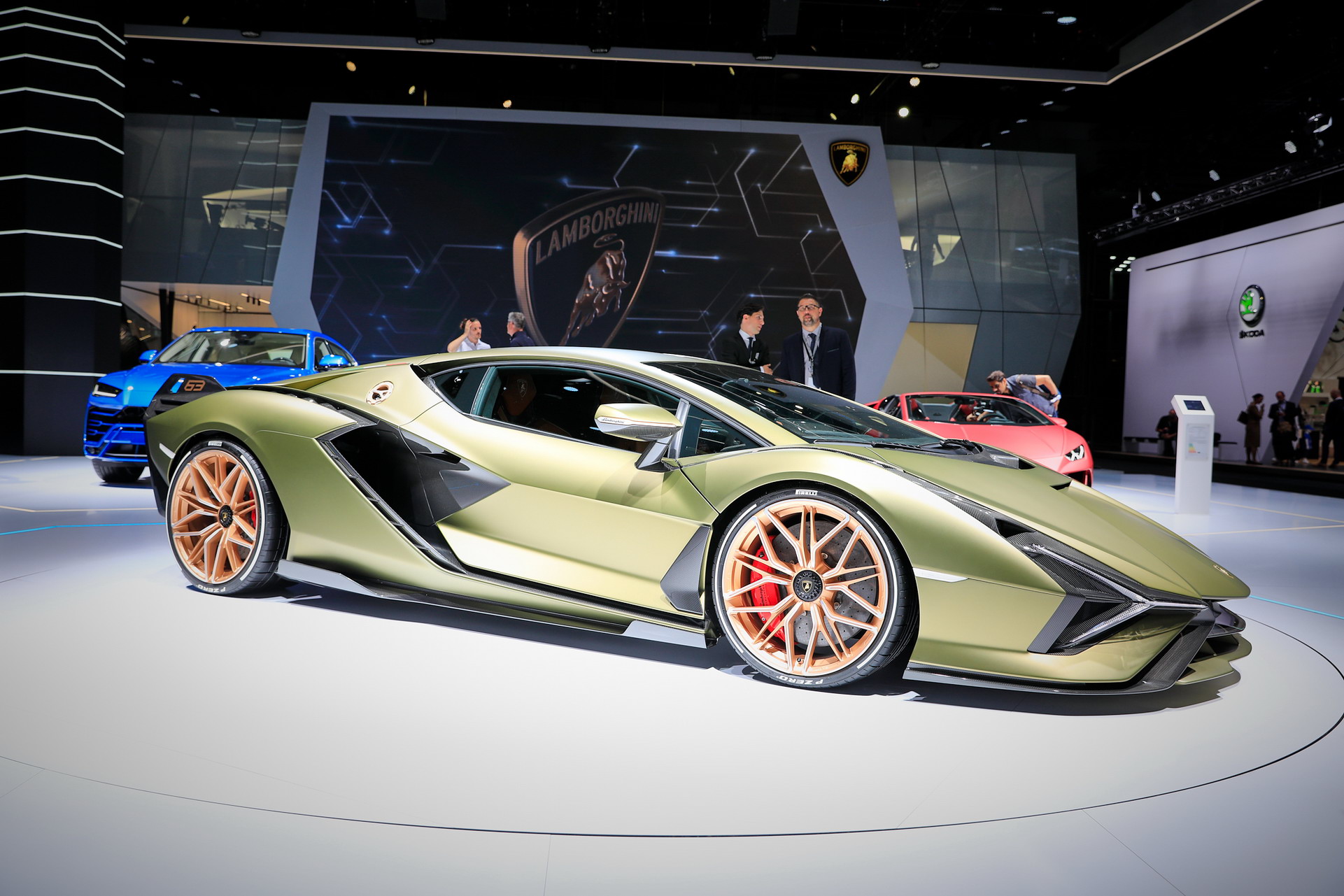 Lamborghini Sián Looks To The Future With Electric Motor And Supercapacitor