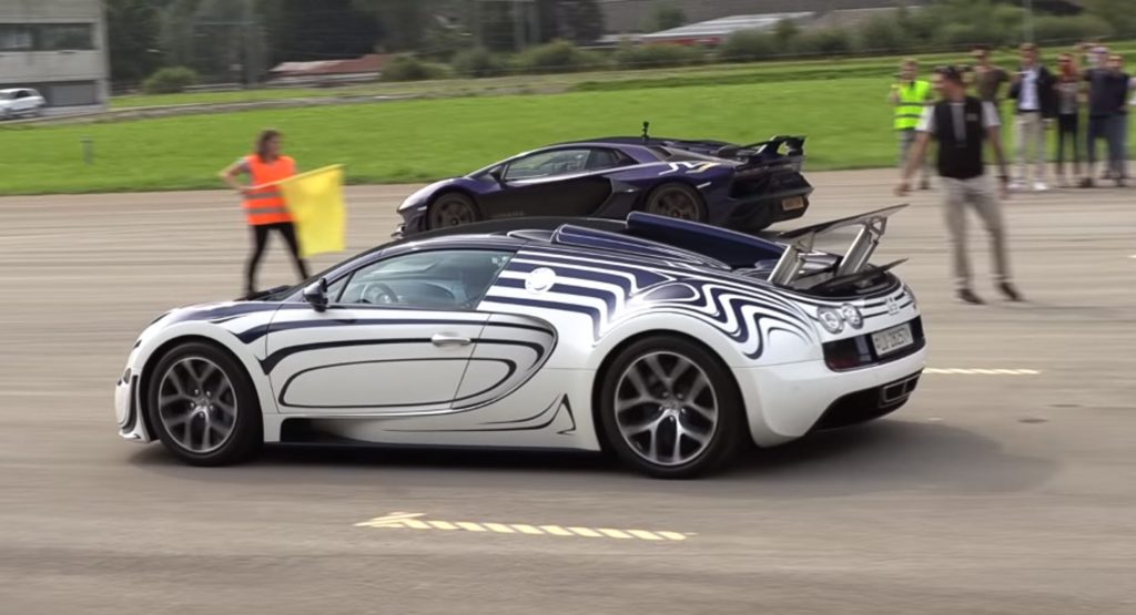  Enjoy 15 Minutes Of Bugattis, Paganis, Ferraris And Koenigseggs Racing Each Other