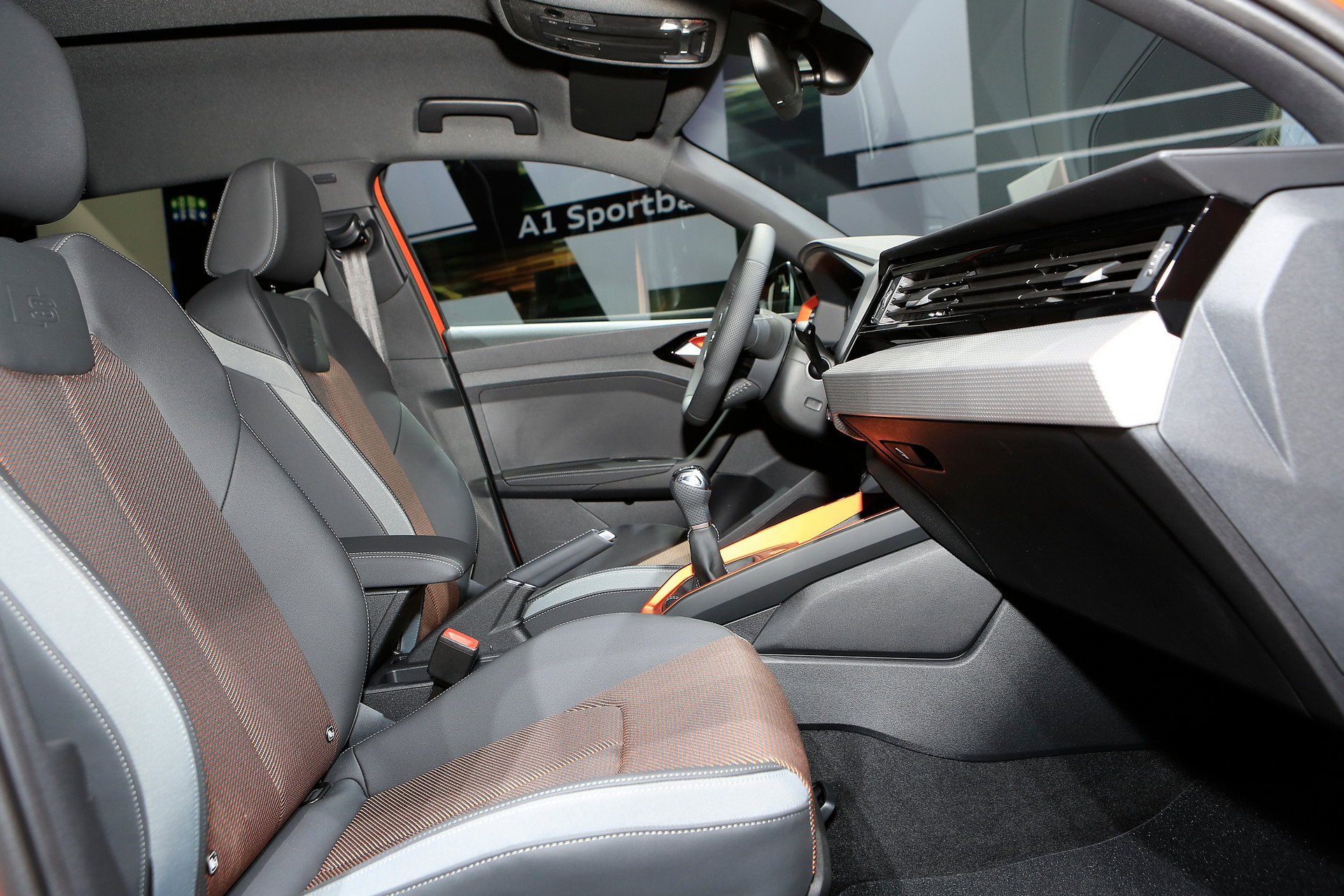 Audi A1 Citycarver Cuts A Dash In Frankfurt With Bright Orange Paint Job