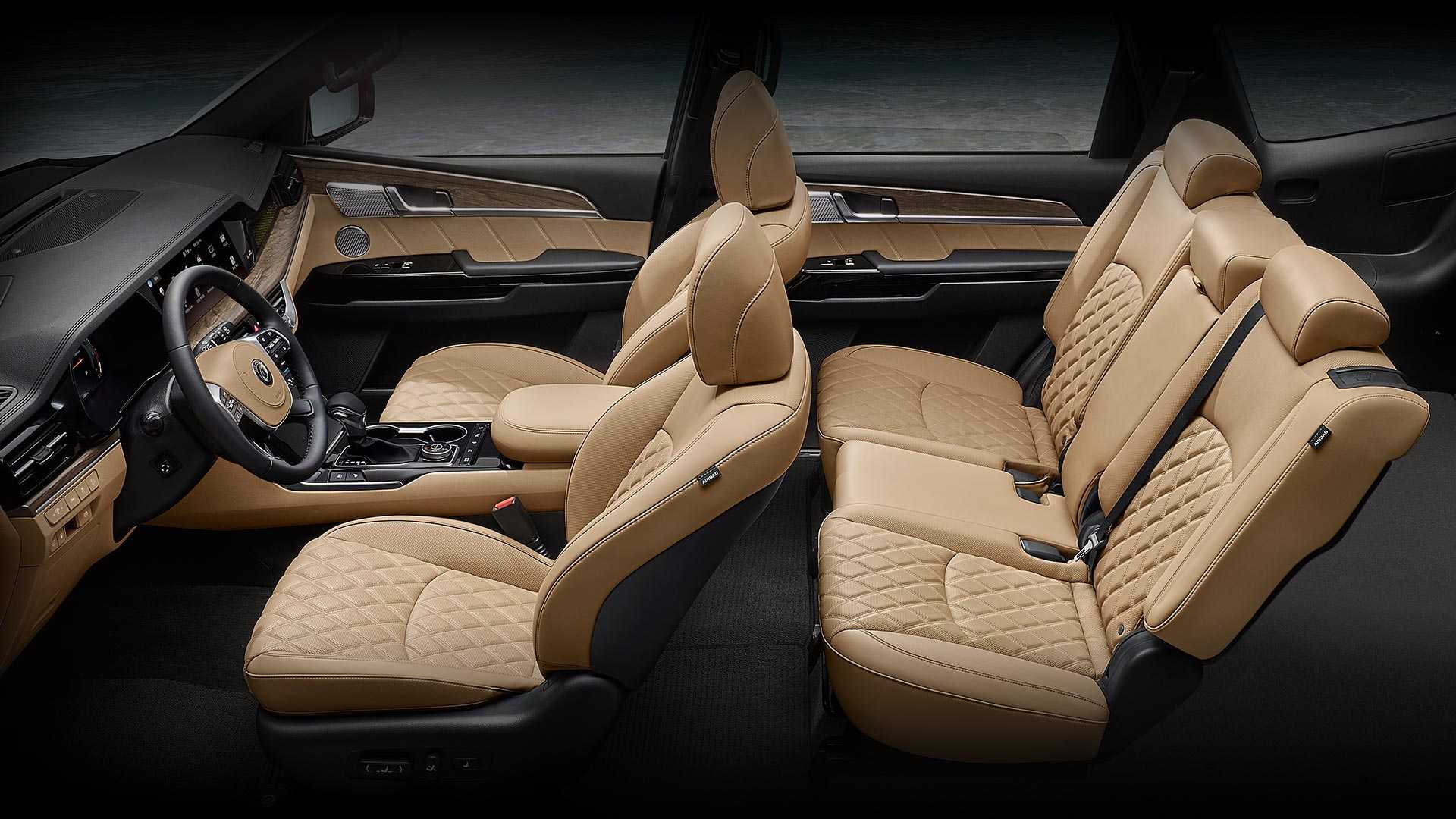 2020 Kia Mohave Interior Revealed In Detailed Gallery