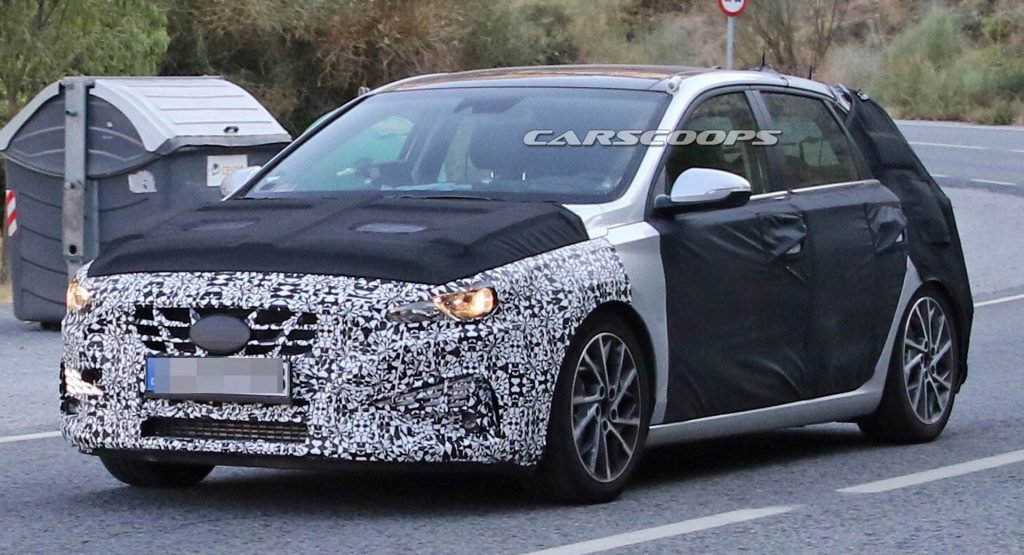  2021 Hyundai i30 Shows Its New Face In Latest Spy Photos