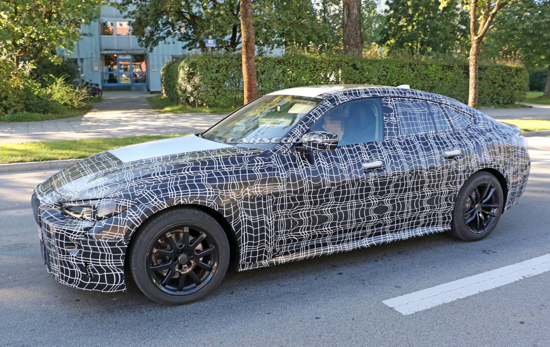 2021 BMW 4 Series Gran Coupe Spotted Again As Kidney Grille Suspense Builds Up