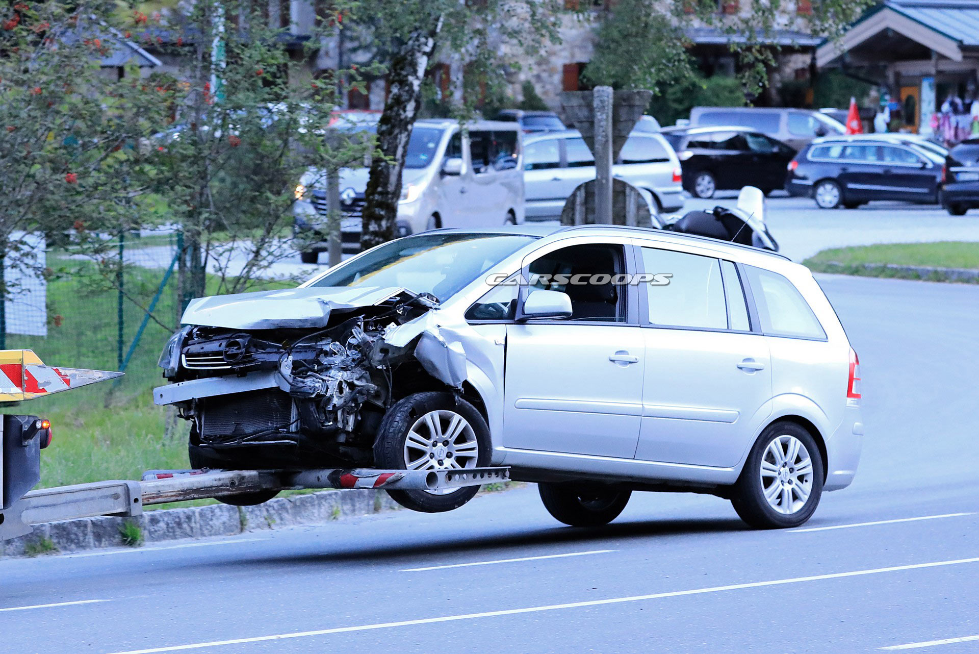 2021 Skoda Octavia Combi RS Spied And Crashed Within A Matter Of Minutes