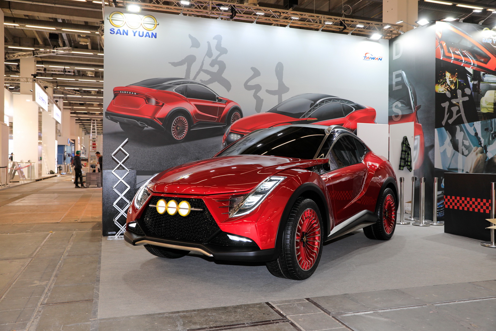 San Yuan Concept Is One Of The Weirdest Looking Cars We’ve Come Across