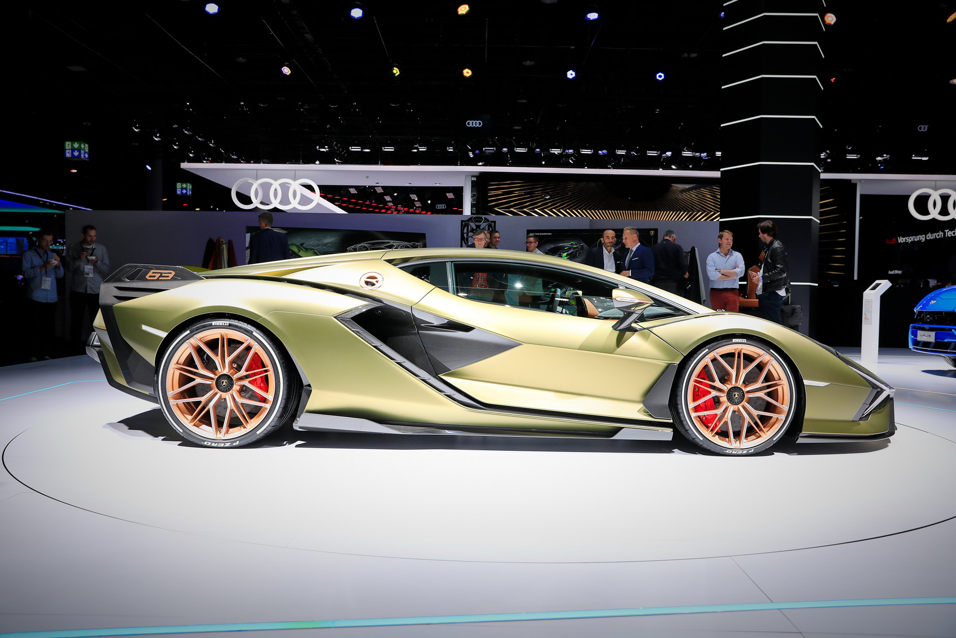 Lamborghini Sián Looks To The Future With Electric Motor And Supercapacitor