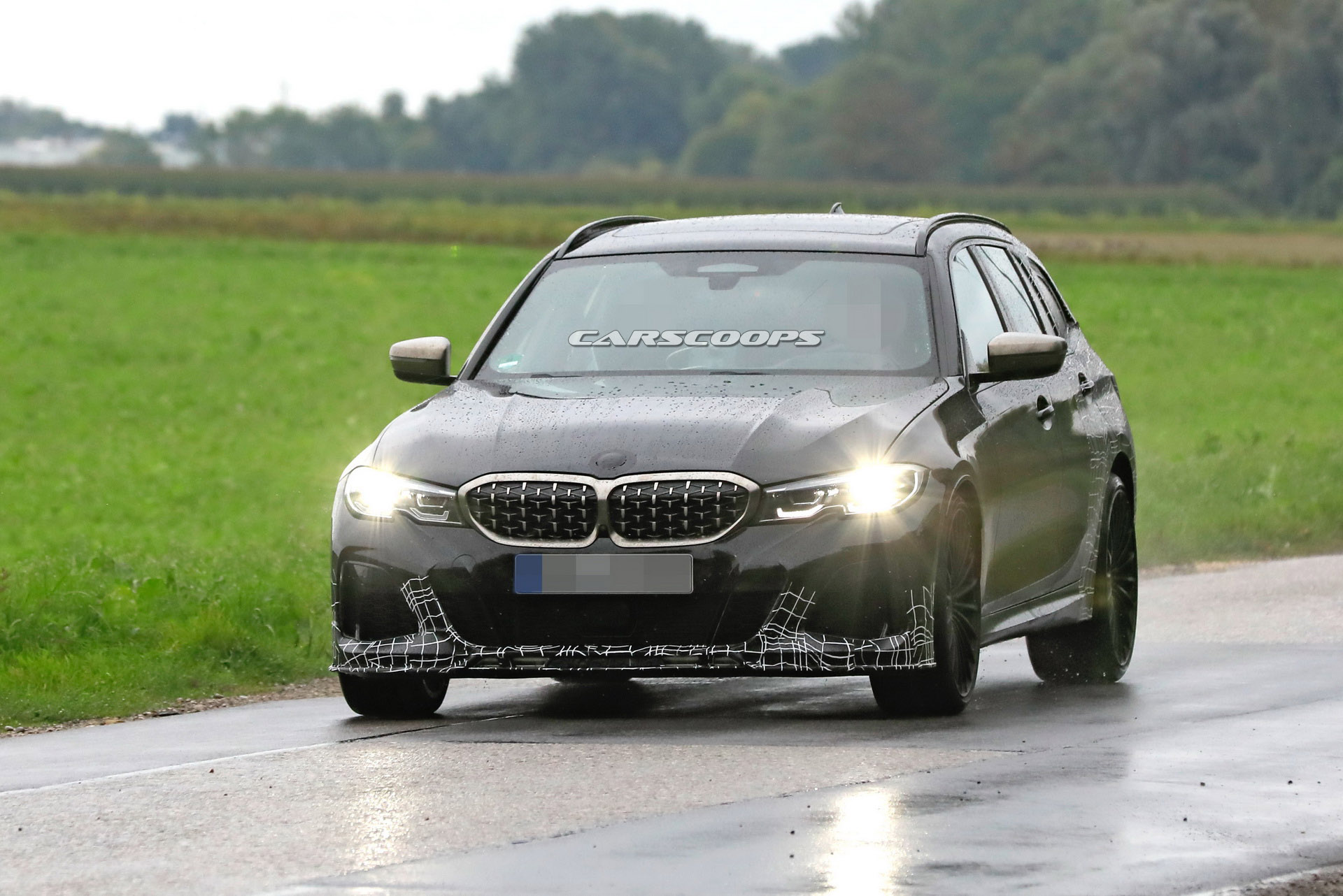 Frankfurt-Bound Alpina B3 Touring Spied Undergoing Tests