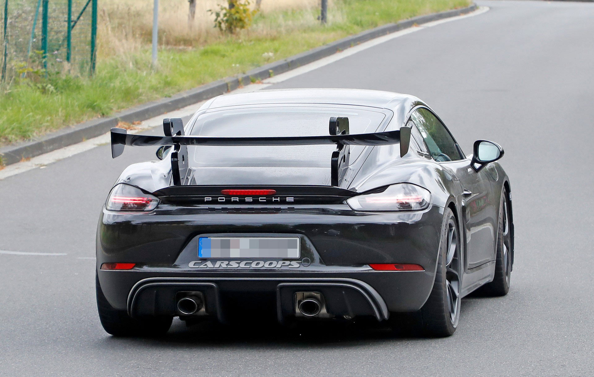 2021 Porsche 718 Cayman GT4 RS Looks Hot Even In Prototype Form