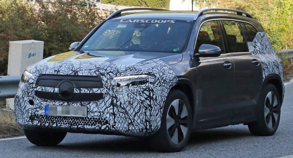  2020 Mercedes EQB EV Shows More Of Its GLB-Sourced Body