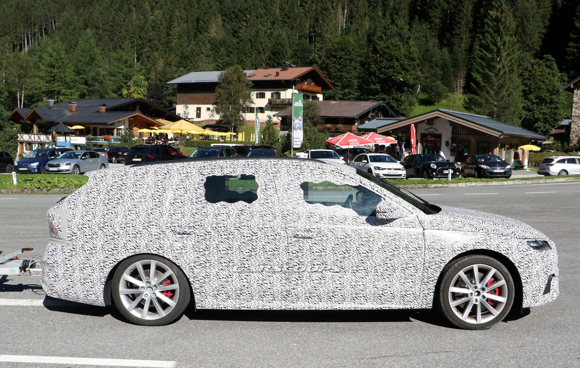 2021 Skoda Octavia Combi RS Spied And Crashed Within A Matter Of Minutes