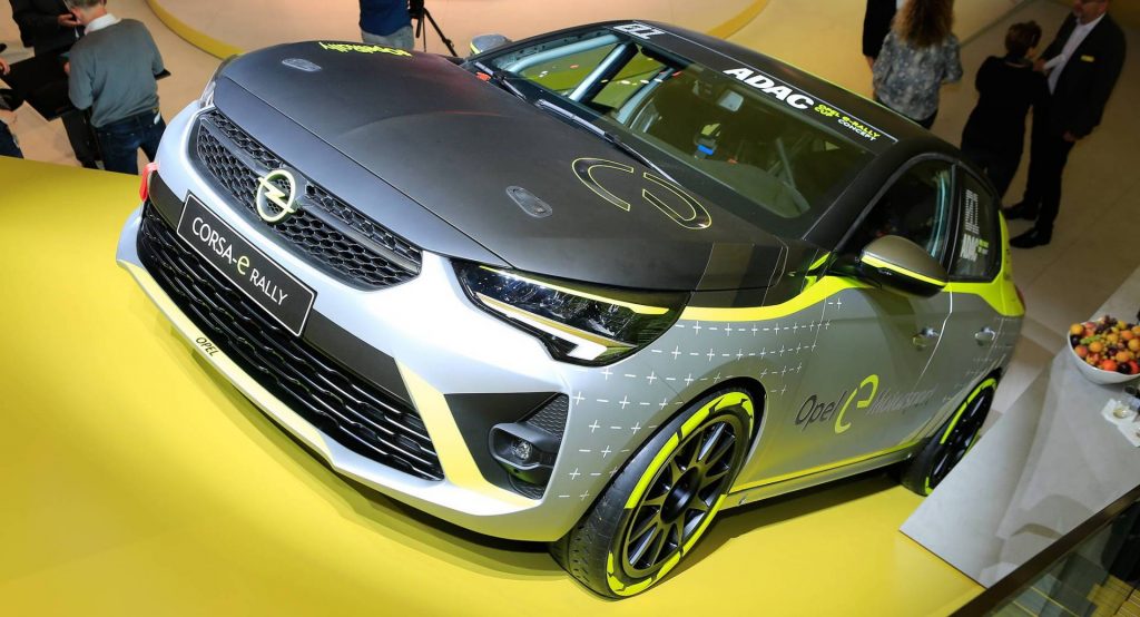  Opel Feels No Need To Cover The Corsa-e Rally Concept In Frankfurt