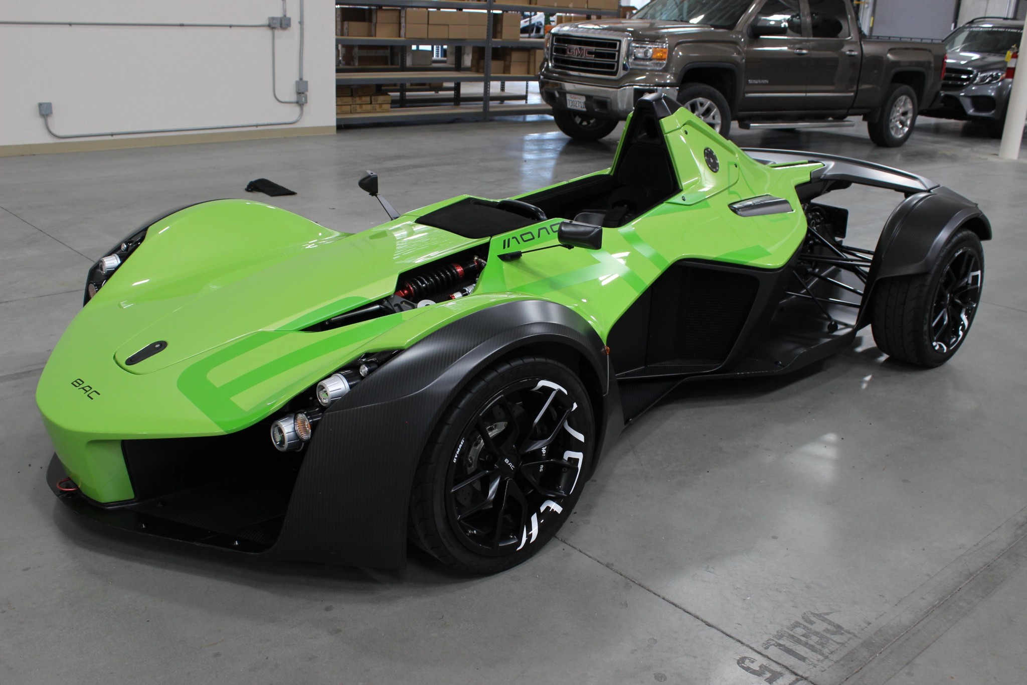 Green BAC Mono Featured On Top Gear America Is For Sale