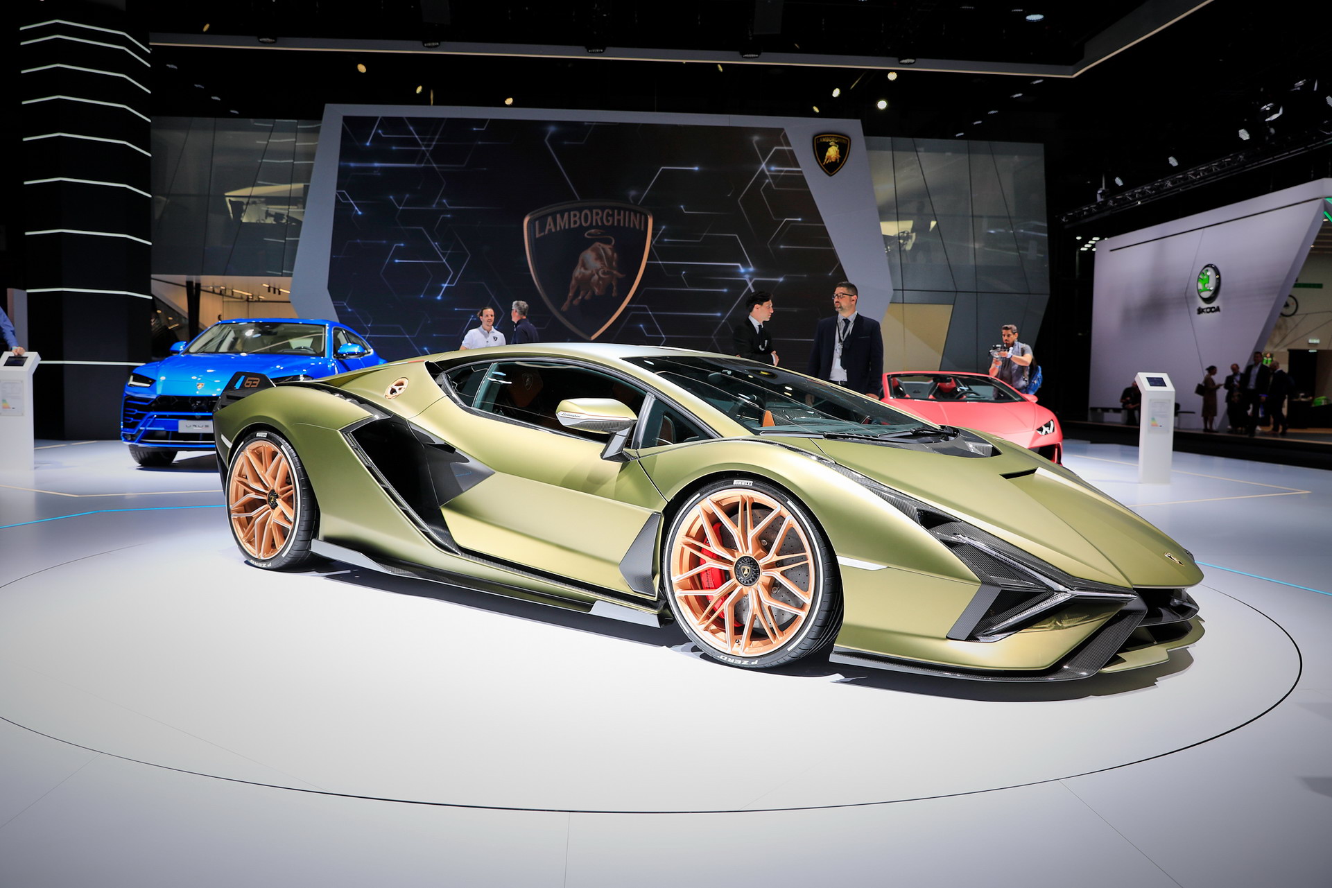 Lamborghini Sián Looks To The Future With Electric Motor And Supercapacitor