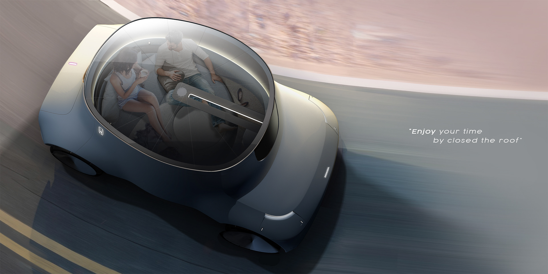 Honda Skyroom Concept May Be Tiny, But It’s Loaded With Tech