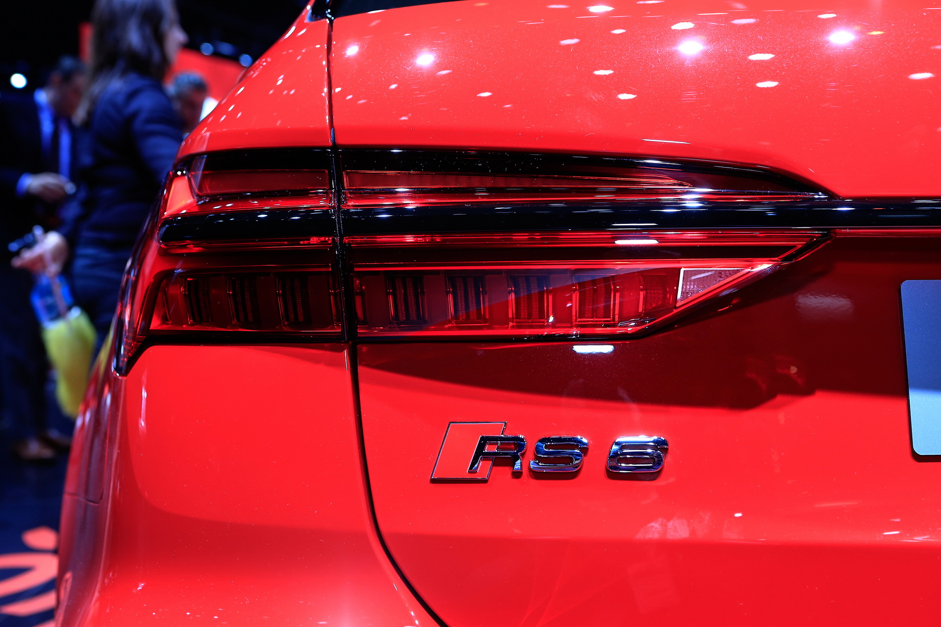 Glossy Red 2020 Audi RS6 Avant Is Frankfurt’s Most Extreme Family Car (And We Love It For That)