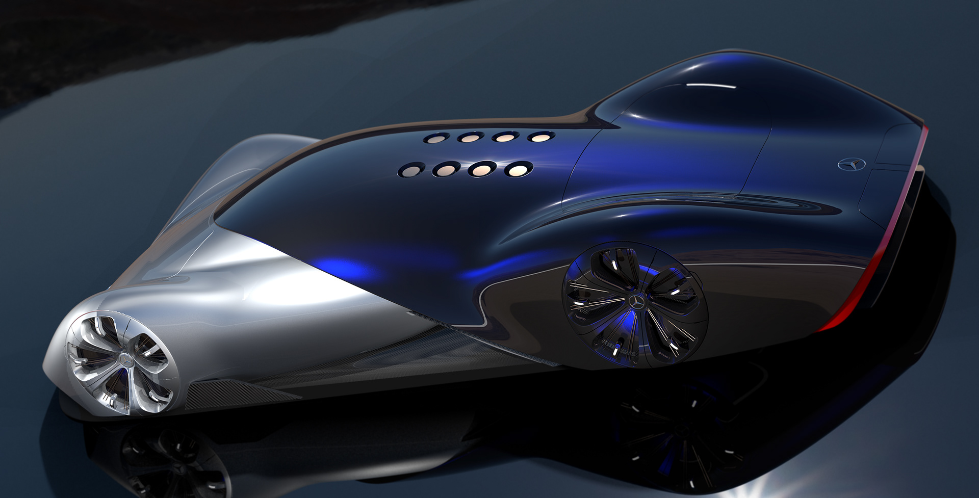 This Wild Mercedes-Benz Le Mans Concept Is Futuristic And Sleek