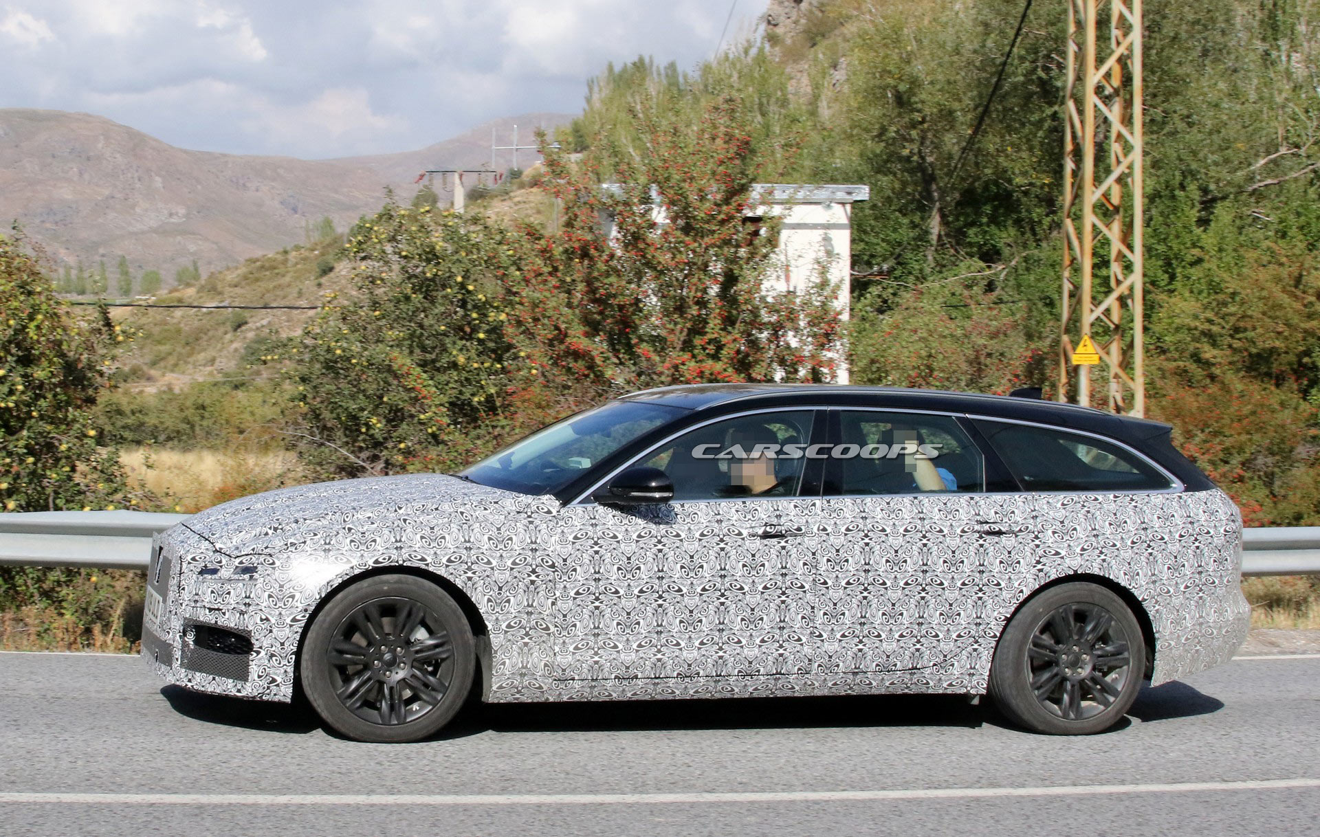 Jaguar Brings Out Facelifted 2021 XF Sportbrake Out For Testing