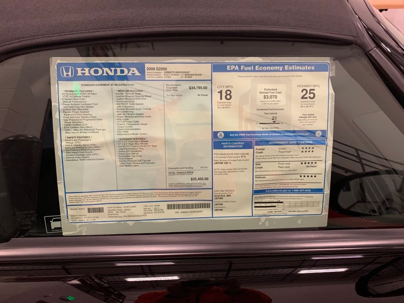 Untitled And Unregistered Honda S2000 Could Be Yours For A Little Under $100,000