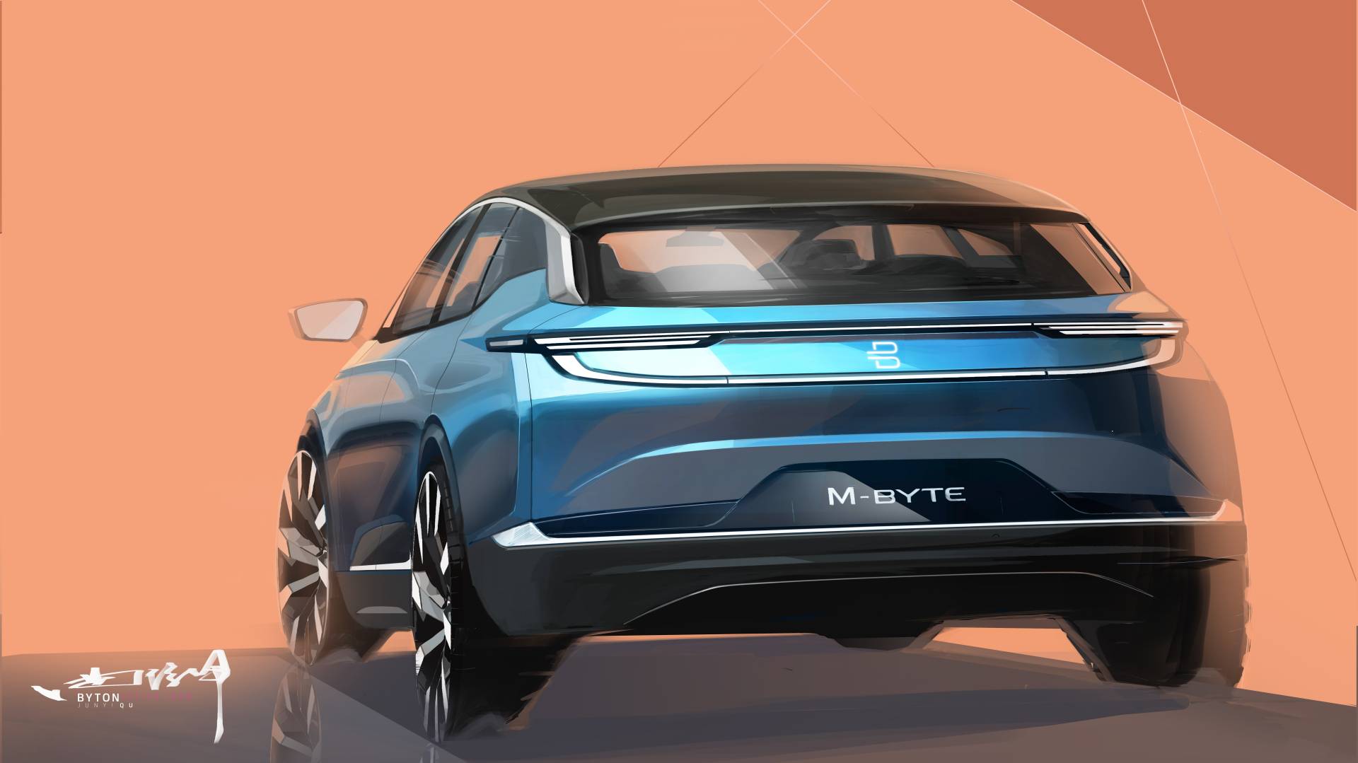 Production Byton M-Byte EV Retains Ginormous 48-Inch Digital Dash, Starts At €45,000