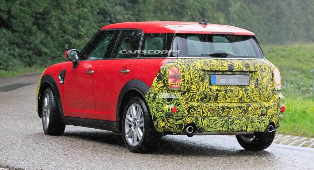  Facelifted 2021 Mini Countryman Reveals Its Union Jack-Styled LED Taillights