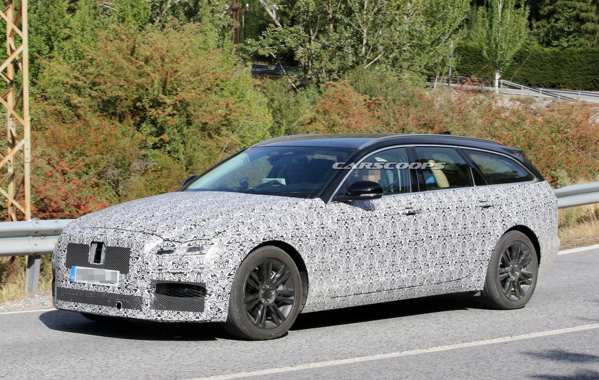Jaguar Brings Out Facelifted 2021 XF Sportbrake Out For Testing
