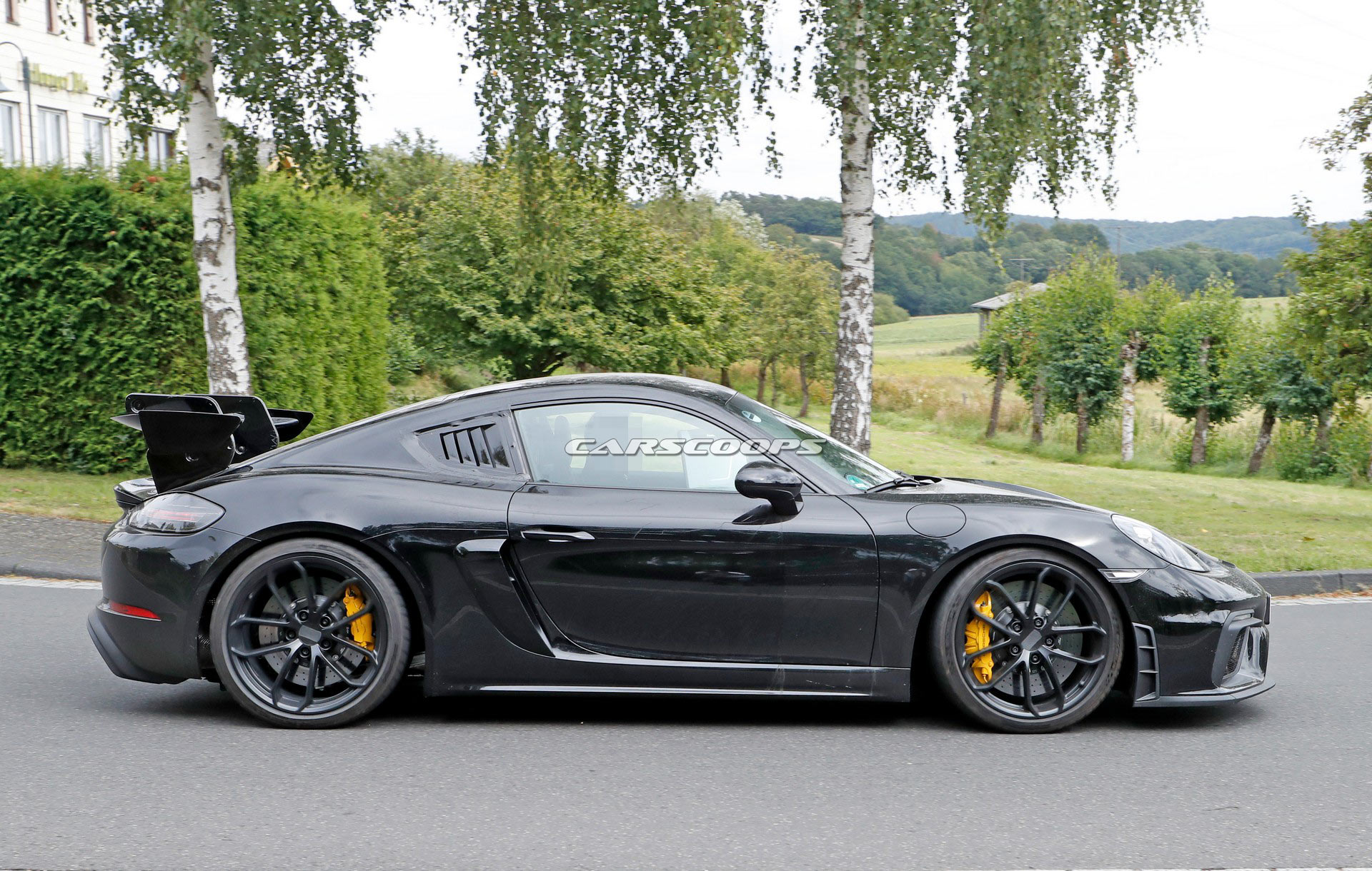 2021 Porsche 718 Cayman GT4 RS Looks Hot Even In Prototype Form