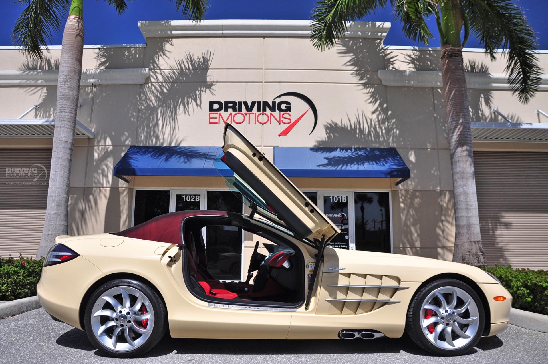 Beige 2009 Mercedes SLR McLaren Roadster Is One Of A Kind, Thankfully