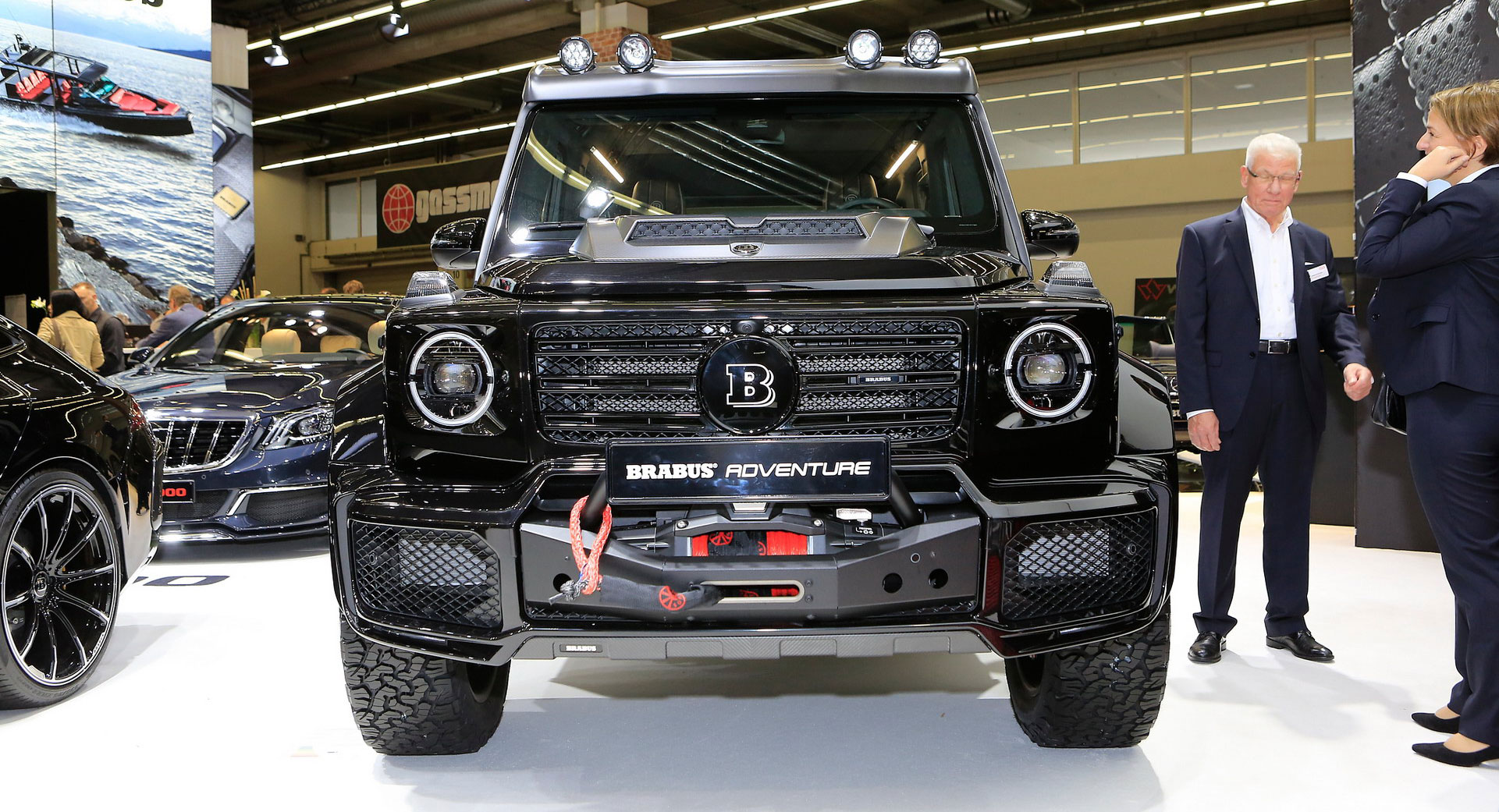 Does Mercedes New G Class Need An Off Road Pack Brabus Thinks So Carscoops