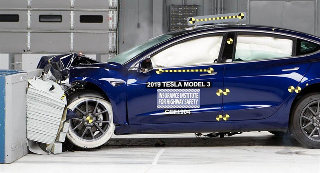  Tesla Model 3 Aces IIHS Safety Tests, Nabs Top Safety Pick+ Award