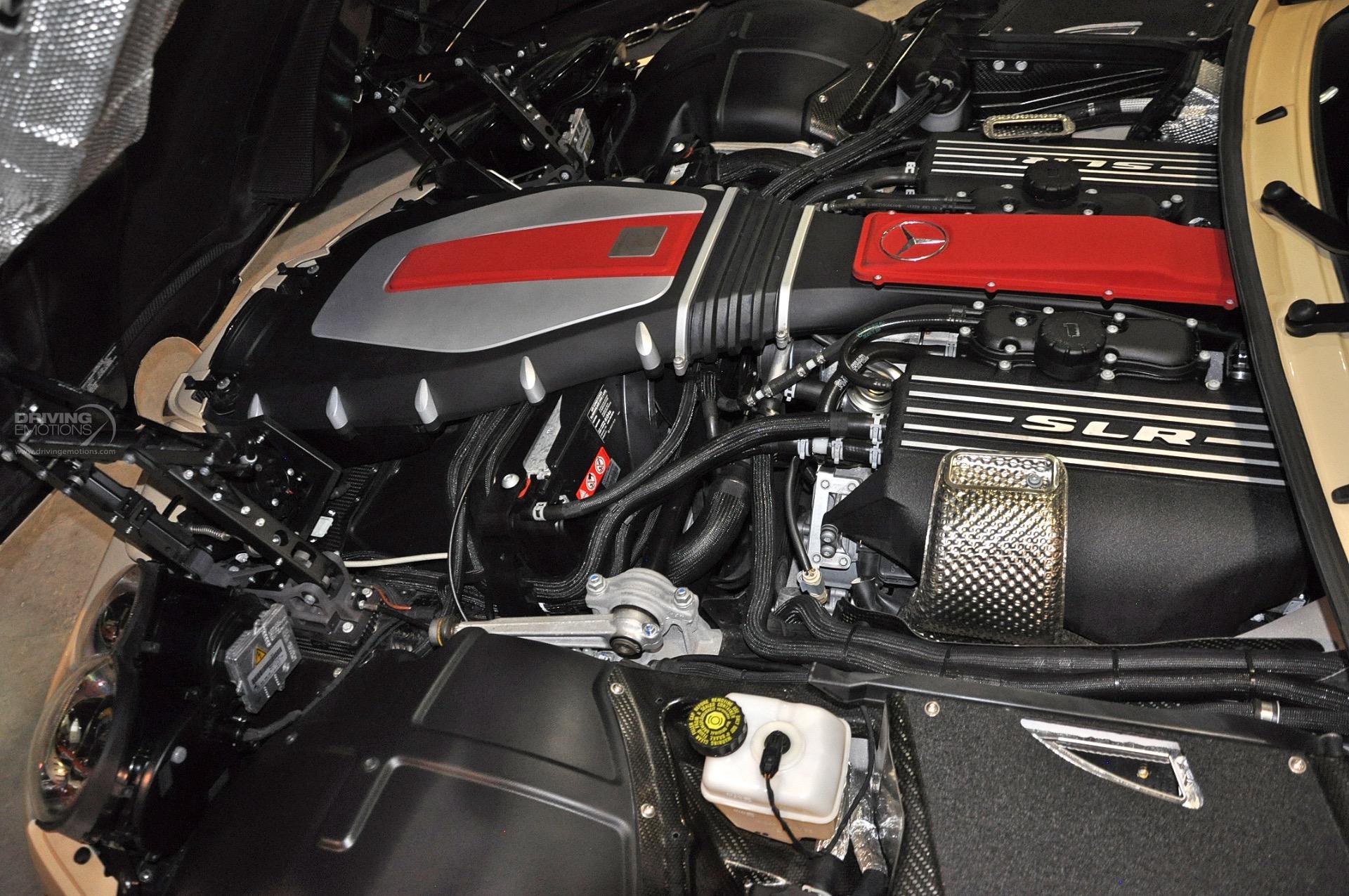 Beige 2009 Mercedes SLR McLaren Roadster Is One Of A Kind, Thankfully