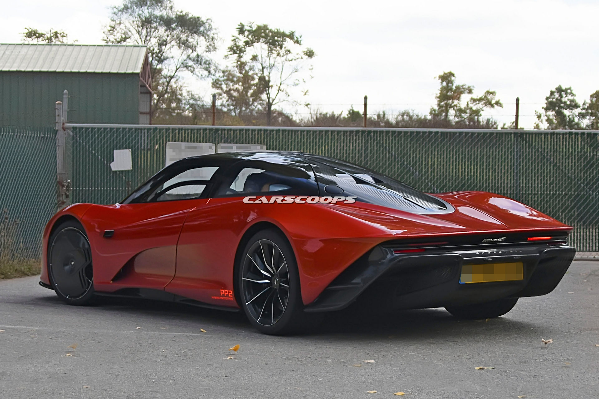 McLaren Speedtail Inching Closer To Production As Orange Prototype Hits The Streets