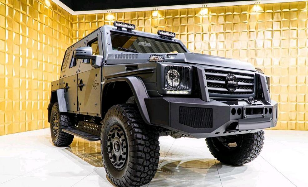 Armored Mercedes-Benz G500 4×4² Is Bad To The Bone