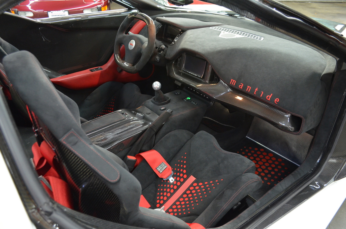 Bertone’s Corvette-Based Mantide Is Looking For A New Home, Now Painted White