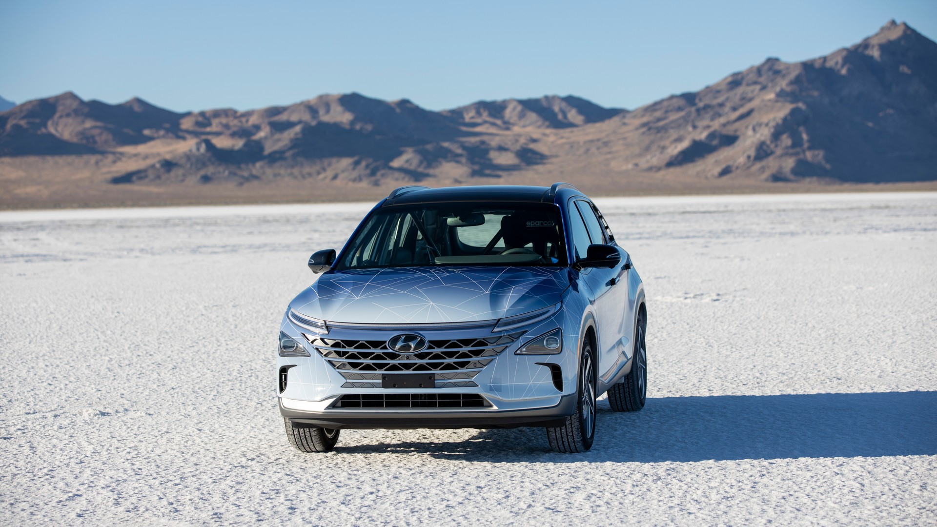 Hyundai Unveils Nexo And Sonata Hybrid Land Speed Record Concepts